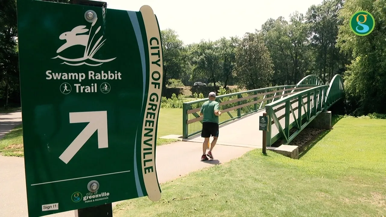 Swamp Rabbit Trail in Greenville, SC