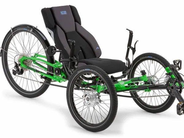 ICE Adventure HD demo trike in green