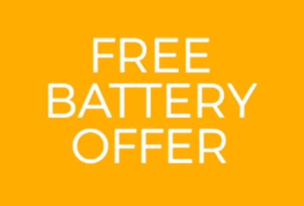 Free Battery Offer with all ICE e-assist trikes